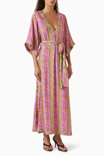 Goldie Maxi Dress in LENZING™ ECOVERO™ Viscose