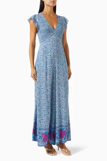Love Jetty Shirred Jumpsuit in LENZING™ ECOVERO™ Viscose