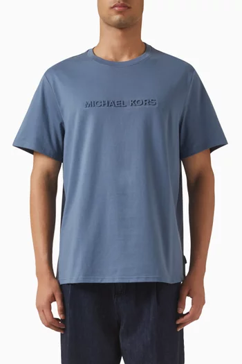 Embossed-logo T-Shirt in Cotton
