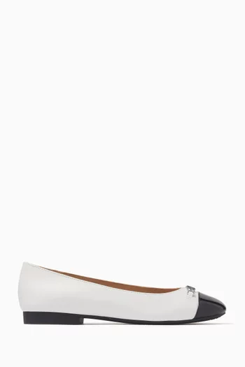 Rebecca Flex Ballet Flats in Leather