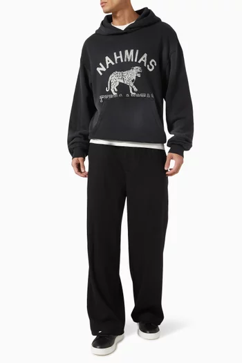 Pleated Suiting Pants in Wool-blend