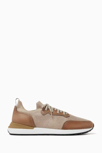 Grafton Sneakers in Mesh & Leather