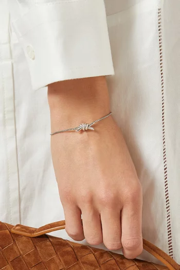 Knot Bracelet in Sterling Silver