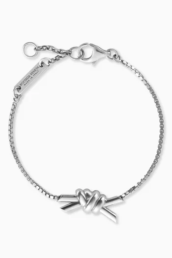 Knot Bracelet in Sterling Silver