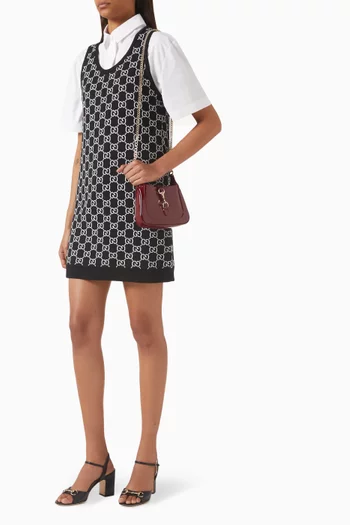 Jackie Notte Mini Bag in Crinkled Patent Leather