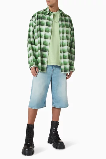 Check-print Shirt in Flannel