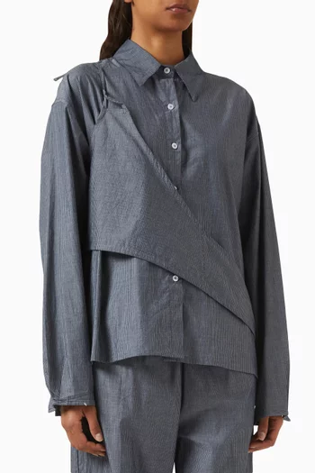 Sash Shirt in Organic Cotton
