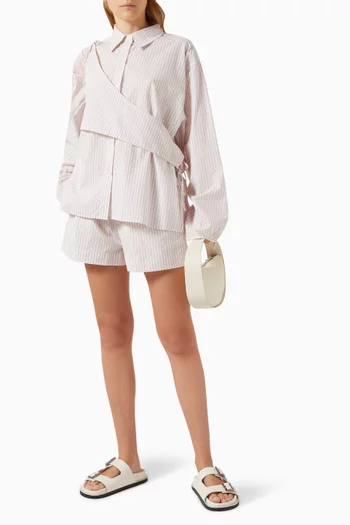 Sash Shirt in Organic-cotton
