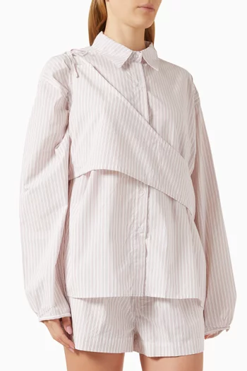 Sash Shirt in Organic-cotton