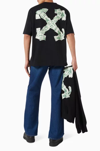 Cash Arrow Skate T-shirt in Cotton