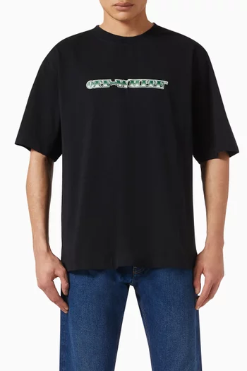 Cash Arrow Skate T-shirt in Cotton