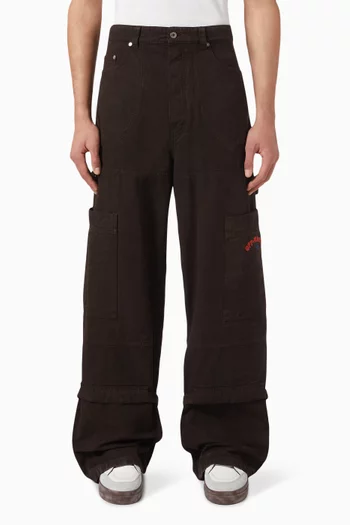 Overdyed Carpenter Pants in Canvas