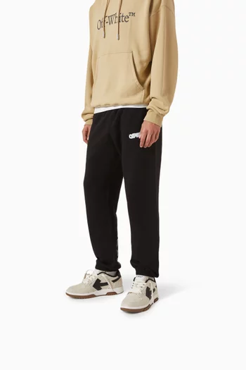 Slim Out Of Office Sneakers in Canvas & Leather