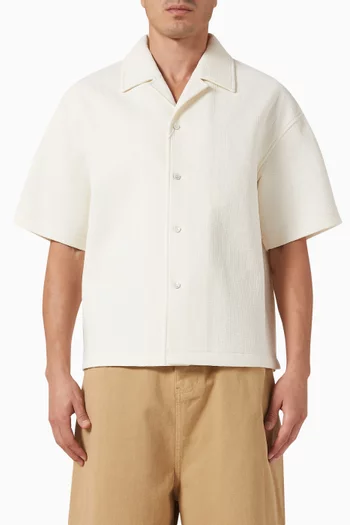 Quilted Shirt in Cotton