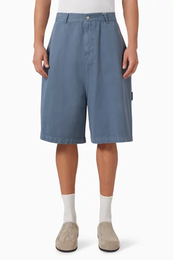 Over Dyeing Bermuda Shorts in Denim