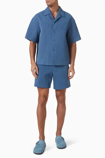 Quilted Shorts in Cotton