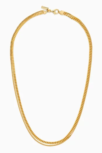 The Duo Necklace in Sterling Silver