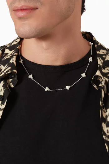 Como Link Pearl Necklace