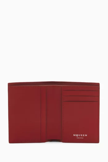 Logo Cardholder in Calf Leather