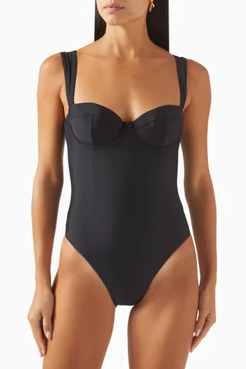 Kyle One-piece Swimsuit in Stretch Nylon