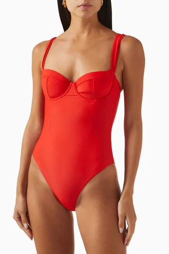 Kyle One-piece Swimsuit in Stretch Nylon