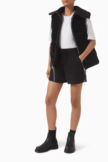 شورت أتريوم بخصر مرتفع 4.5‏ بوصة قماش دابل سوفت