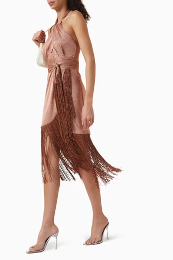 Sunset Fringe Dress