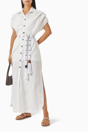 Eudora Belted Shirt Dress