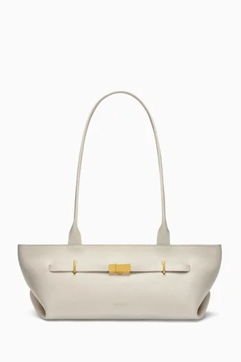The New York Shoulder Bag in Grained Leather