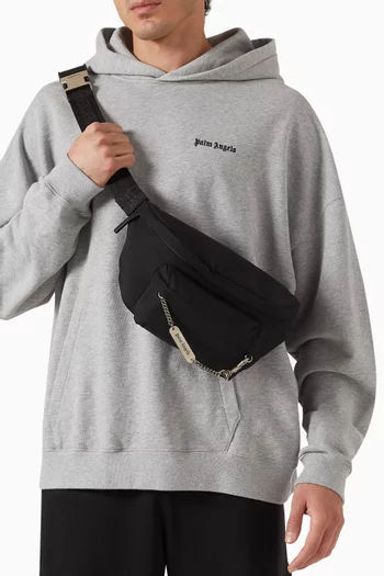 Logo-chain Belt Bag