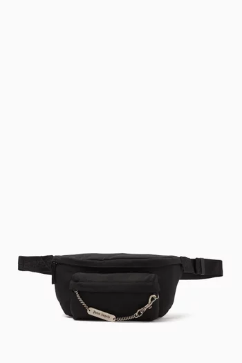 Logo-chain Belt Bag