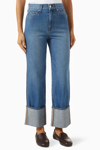Beverly High-rise Straight-fit Jeans