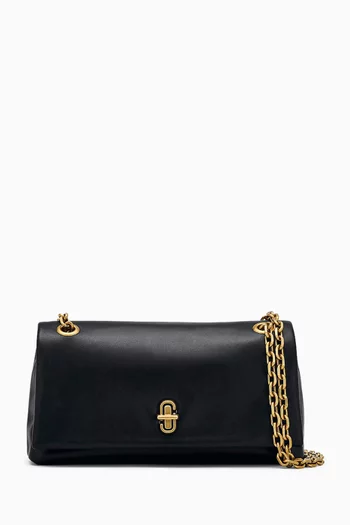 The Dual Chain Mini Bag in Leather