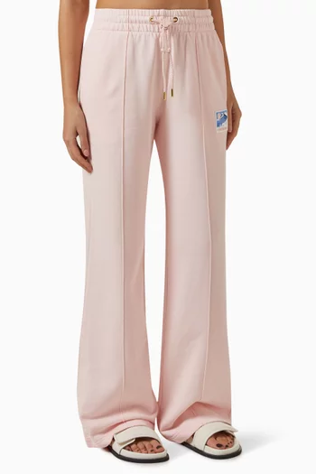 Greek Temple Patch Sweatpants in Cotton