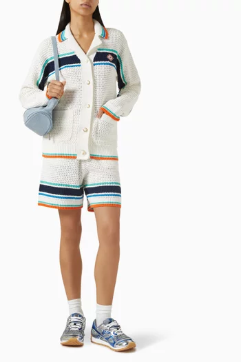 Tennis Shacket in Crochet