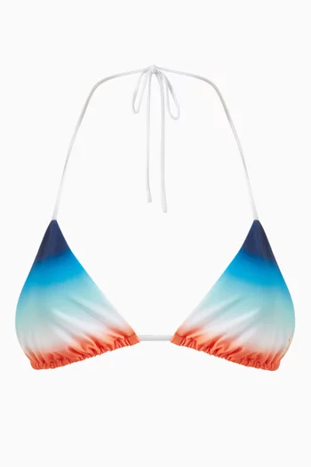 قطعة بيكيني علوية بلون متدرج