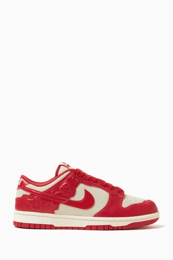 Dunk 'Roses' Low-top Sneakers in Leather