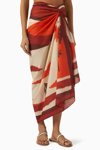 Sailing Landscapes Pareo in Cotton