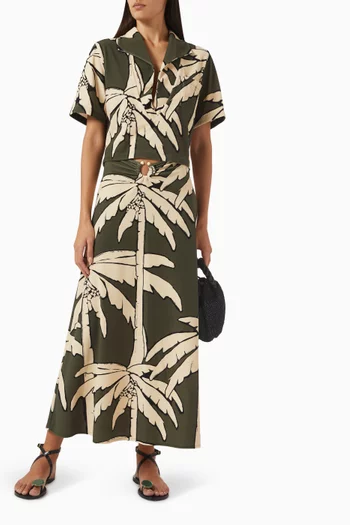 Misty Palms T-Shirt in Terry
