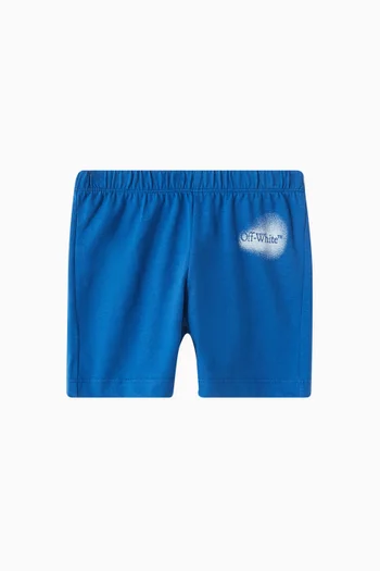 Arrow Spray Sweatshorts in Cotton