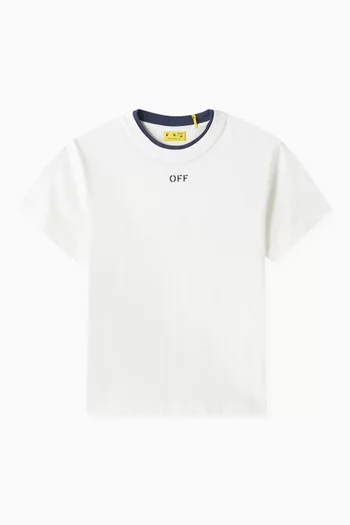 Off Stamp T-shirt in Cotton