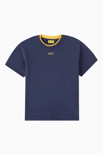 Off Stamp T-shirt in Cotton