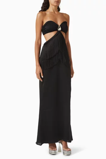 Strapless maxi sundress on sale