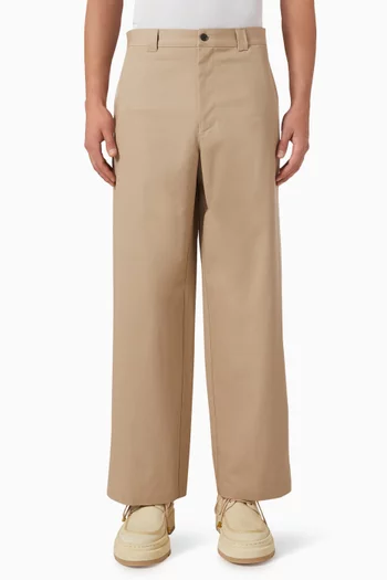 Relaxed Chino Pants in Cotton