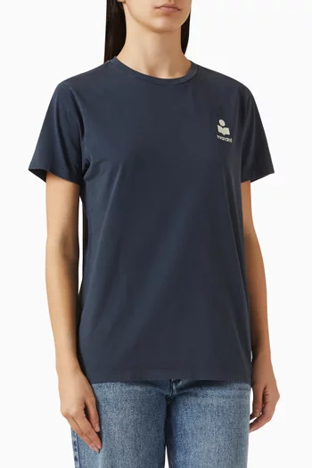 Aby Logo T-shirt in Cotton