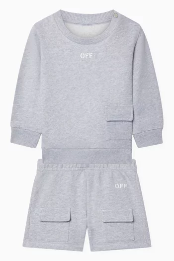 Off Stamp Sweatshirt in Cotton