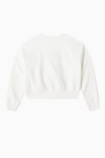 Ringer Sweatshirt in Cotton