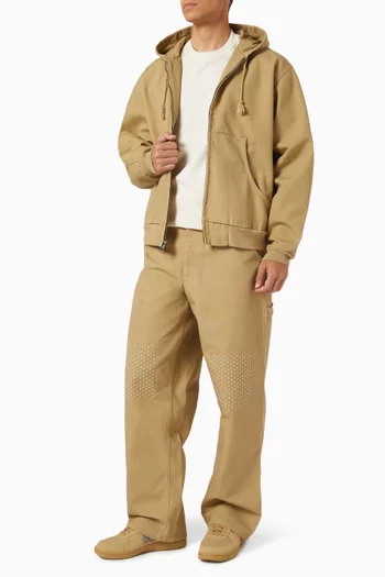 Life Zip Jacket in Cotton Canvas