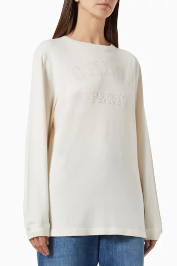 Logo T-shirt in Cotton