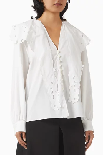 Lavallière Shirt in Organic Cotton